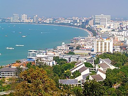 芭堤雅,泰國,海灘