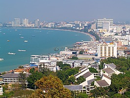 芭堤雅,泰國,海灘