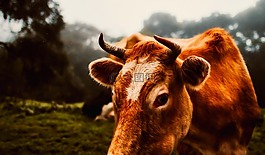 牛,動物,牲畜