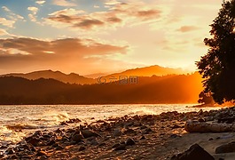日出,上午,天空