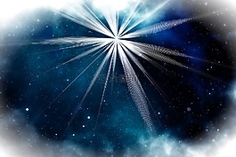 明星,圣诞节,白