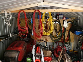 車庫,工具,電纜