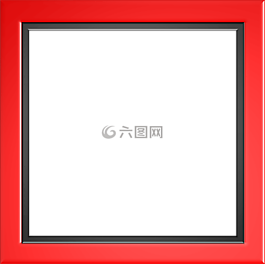 紅色,幀,邊境