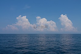 海,夏天,天空
