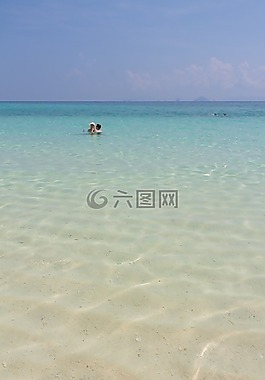 海,夏天,天空