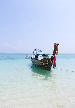 海,船舶,天空