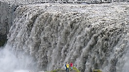detifoss,冰岛,级联
