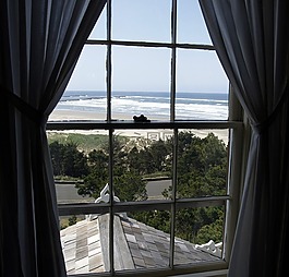 vista,查看,海岸線