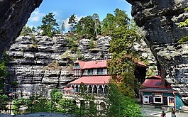 客栈,praebischtor,美食