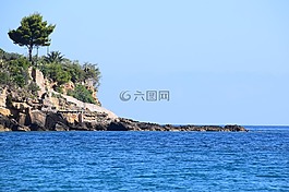 海,假期,海灘