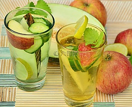水果飲料,水,排毒