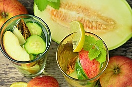 水果飲料,水,排毒