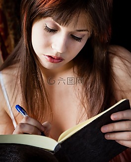寫作,日記,女性