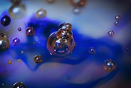 空氣泡沫,玻璃,顏色