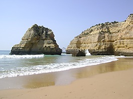 海岸線,海灘,沙