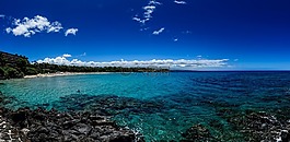 海岸,巖,海洋