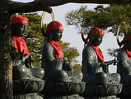 雕像,祈禱,佛