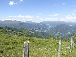 籬笆,草地,牧場