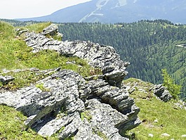 岩,石头,山