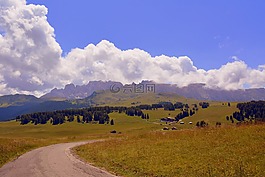 路,山,普拉托