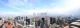 紐約城,全景圖,紐約市天際線