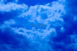 天空,藍(lán)色,景觀