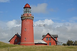 燈塔,北海,丹麥