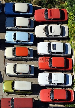 停车场,公园,汽车