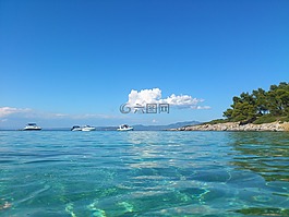 海,船,旅行