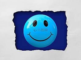 笑臉,紫丁香,球
