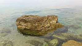 石,海,巖