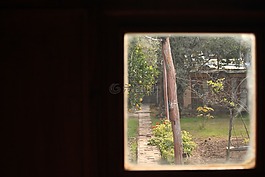 窗口,玻璃,景觀