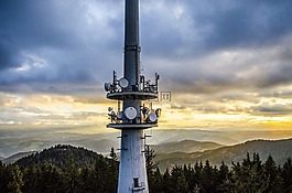風(fēng)車,黑色的森林,風(fēng)力發(fā)電機(jī)組