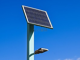 太陽能電池板,光伏,照明