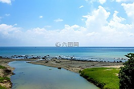 水,海濱,海