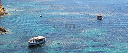 船,海,藍色