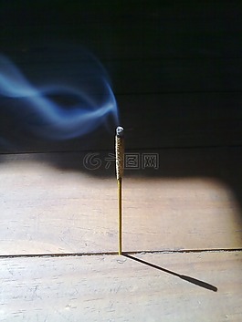 香,煙,燃燒