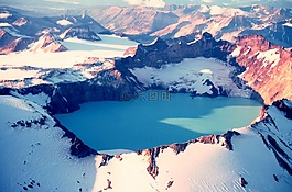 休眠火山,火山口,景观