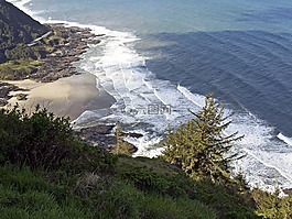 海岸線,海岸,太平洋