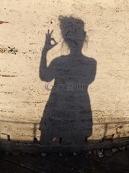 影子,人的,皮影戏