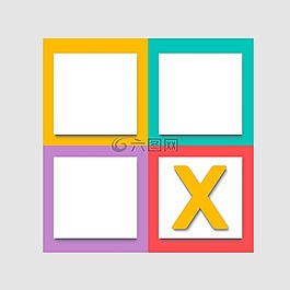检查框,图像,广场