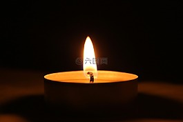 蜡烛,烛光,火焰