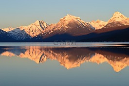 麦当劳湖,景观,山