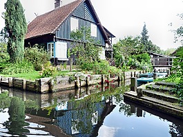 spreewald,深度,水