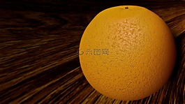 柚子,橙色,木材