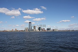 纽约,建筑,地平线