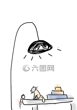 小猫,咖啡,咖啡洒