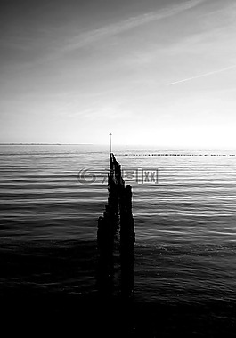 海,距離,生活方式