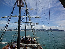 海滩,小船,mar