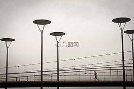 运行,慢跑,晨跑的人